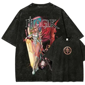 Magik Unisex Fit Washed T-Shirt fathersdaygift