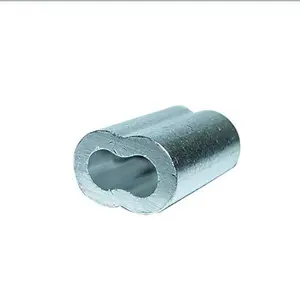 3/16 Inch Aluminum Cable Crimps/Sleeves (100/pkg)