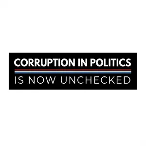 Anti Trump Bumper Sticker, Anti Maga Bumper Sticker,  Anti Republican Bumper Sticker