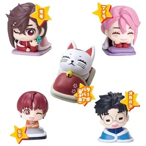 Original Anime DAN DA DAN Gashapon Toy Vol.1 Ayase Momo Takakura Ken Shiratori Aira Sleep Series Action Figure Capsule Toy