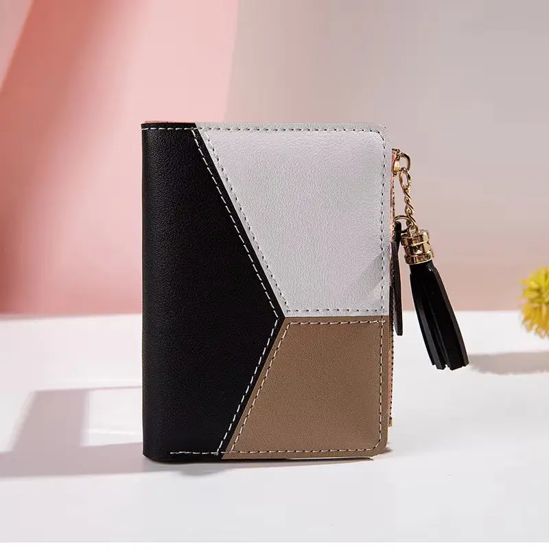 Women'S Wallet PU Leather Made of Leather - Purses Card Holder Foldable Portable Lady Coin Purses