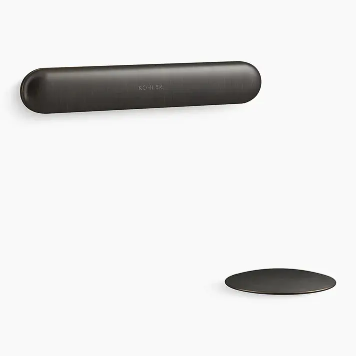 Kohler K-31799-2BZ PerfectFill Slotted Overflow Bath Drain Trim Kit Oil Rubbed Bronze | Bathtub Drain Kit with Overflow | Durable Brass Construction | Easy Install Tub Drain Replacement