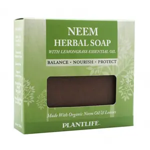 Plantlife Neem Soap – Natural Herbal Body Bar, Handmade & Plant-Based