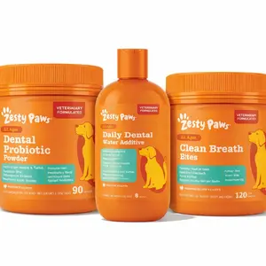 PawFresh Daily Dental Hydration Bundle for Dogs – Water Additive + Dental Probiotic Powder + Clean Breath Bites