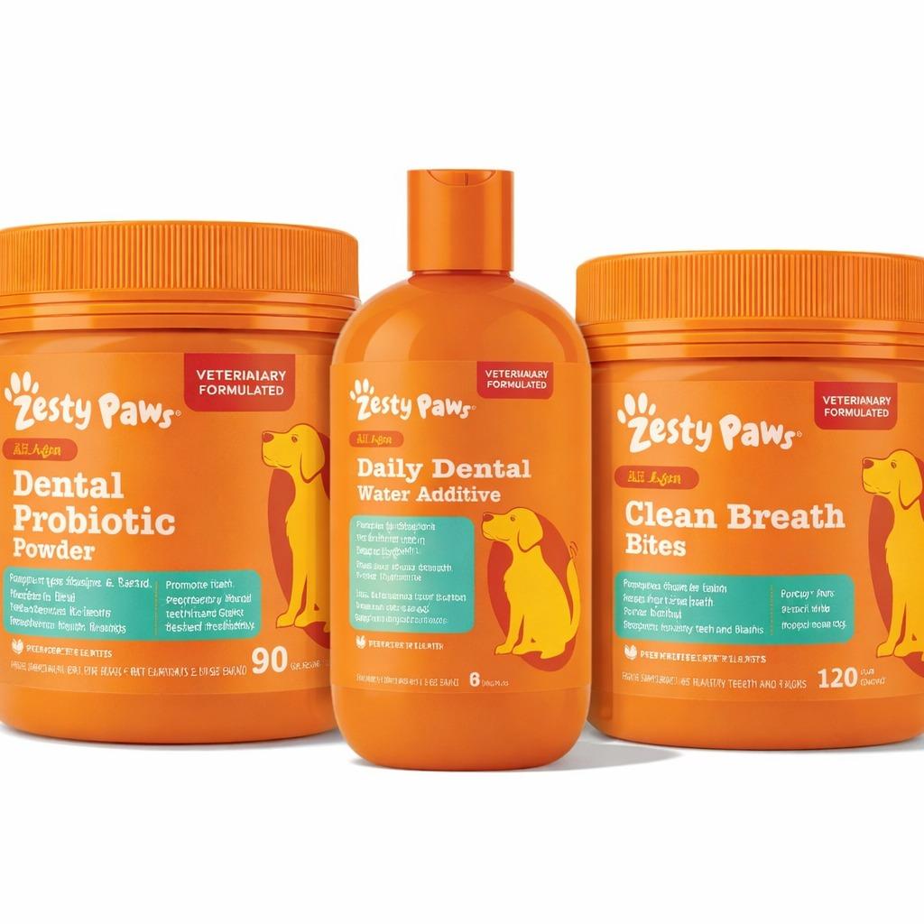 PawFresh Daily Dental Hydration Bundle for Dogs – Water Additive + Dental Probiotic Powder + Clean Breath Bites