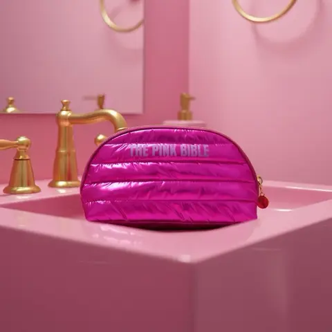 The Pink Bible travel size toiletry bag accessory