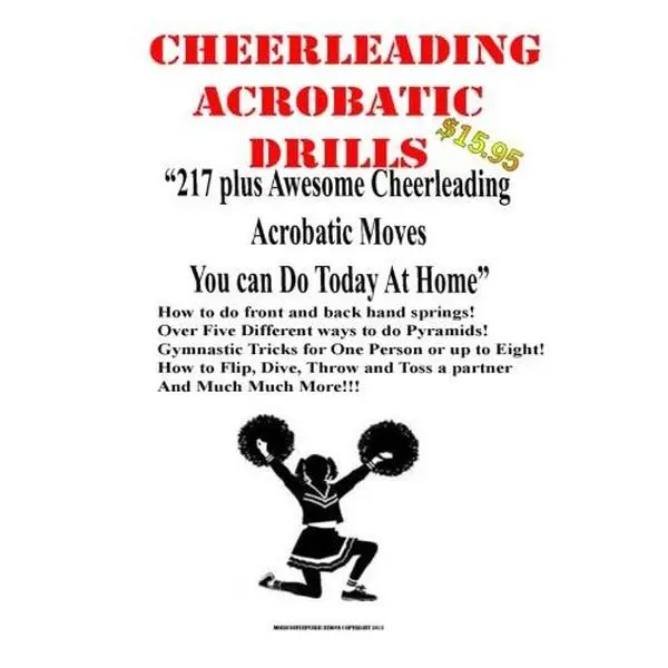 USED-Cheerleading Acrobatic Drills by Allan Leeper (Paperback)
