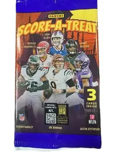 PYD 2-Team Winner Takes Both Vikings/Rams Football Helmet Memorabilia Break Trading Cards Box
