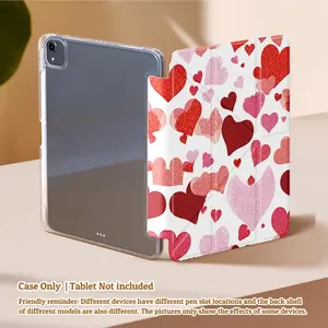 Personalized foldable case for iPad mini 7 and iPad 11 2025,auto wake/sleep flip cover,special couples gifts