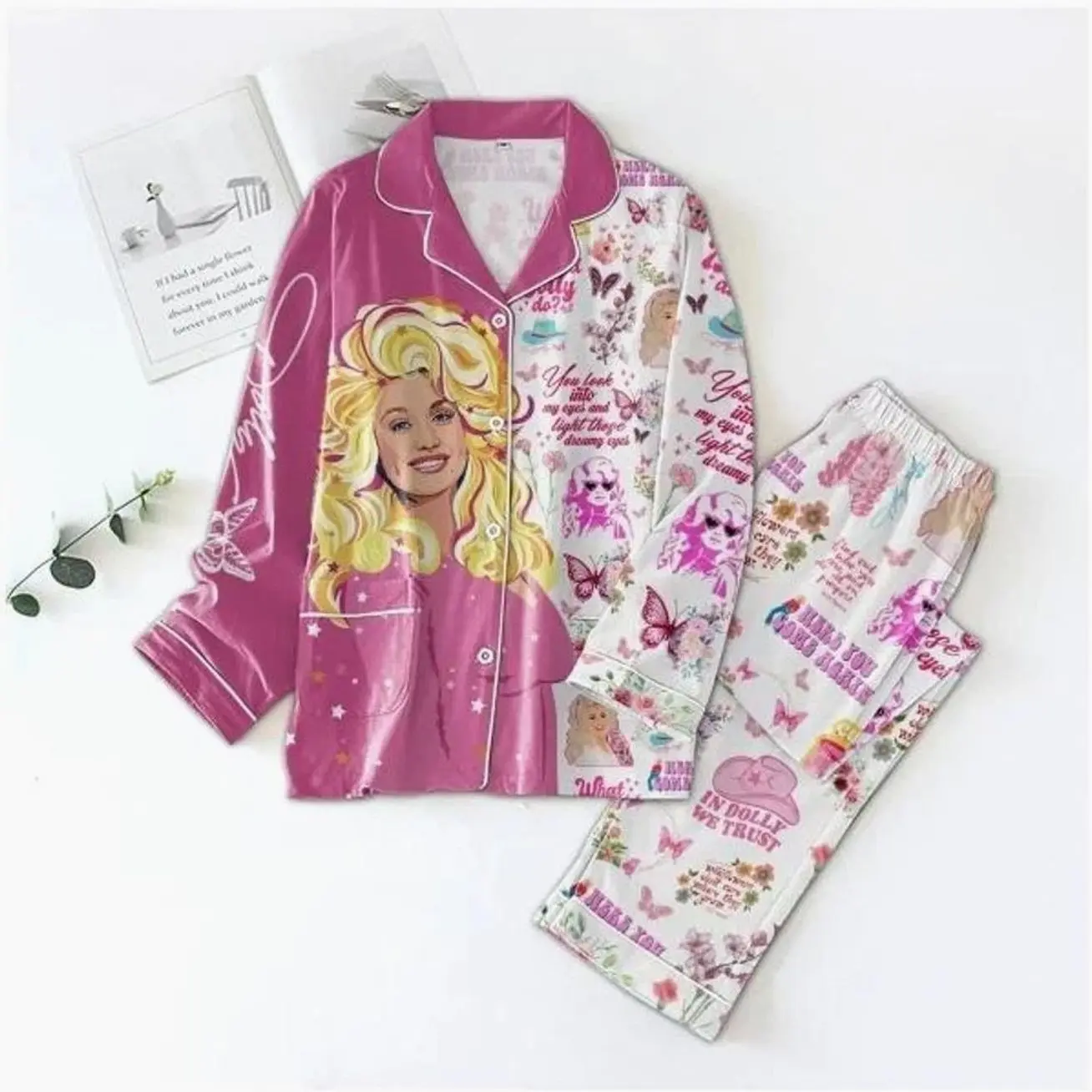 Dolly Parton Pajamas Set