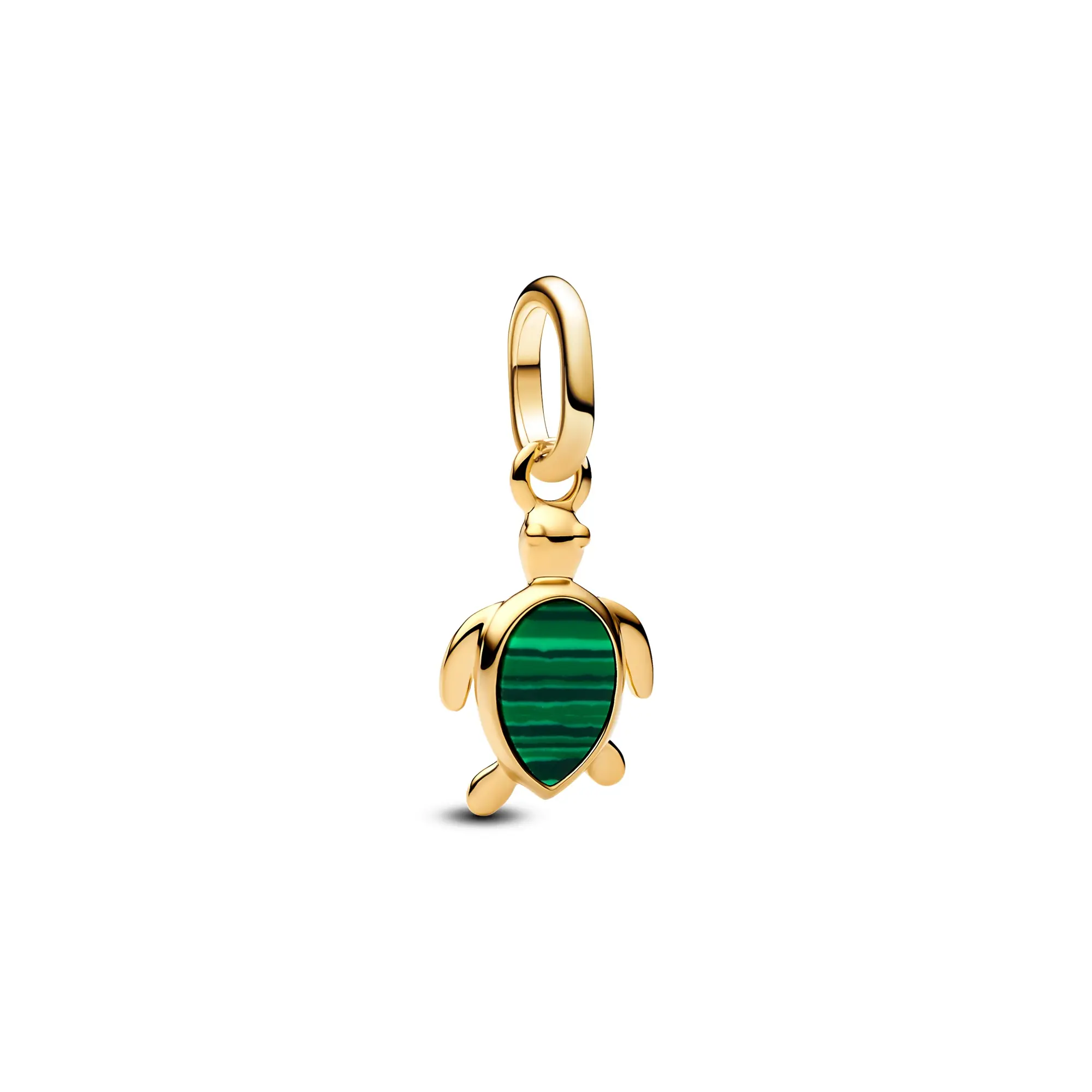 Pandora Green Turtle Mini Dangle Charm 763823C01, Charms & Pendants, Animal Shaped Charms & Pendants