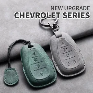 New Upgraded Sheepskin Car Key Cover, Fits Chevrolet Series, Scratch-Resistant Durable Protection Case, Stylish & Functional Accessory