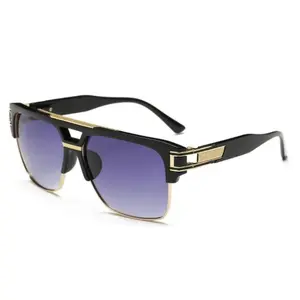 Retro Vintage 80s 90s Classic Pimp Rapper Gangsta Men's Victor Sunglasses