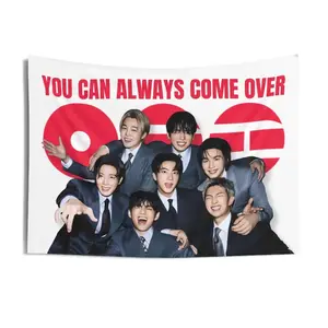 Arirang World Tour Wall Flag Tapestry, Kpop Tour Wall Banner Merch & Gift 2026