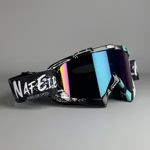 Unisex Off-Road Motorcycle Goggles, Motorcycle Gear, Tactical Windproof Sunglasses, Skiing Cycling Outdoor Protection, Perfect Valentine's Gift