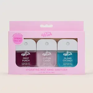 Wish MINIMALIST VALUE - Slim 3-Bottle Gift Box (No-Hole Design): The Most Affordable Way to Try New Scents (1.2 fl oz*3)
