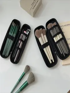 Portable Makeup Brush Storage Bag ｜ Waterproof Cosmetic Tool Pouch, Travel-Sized Brush Holder Case