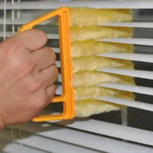 New Louver Curtain Cleaning Brush Cleaning Brush Detachable Cleaning Brush Cleaning Vent Brush Air conditioning cleaning brush Household Cleaning Tool