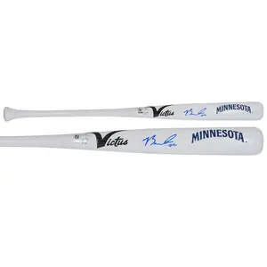 Brooks Lee Minnesota Twins Autographed Victus Team ID Mini Bat - Fanatics Authentic Certified