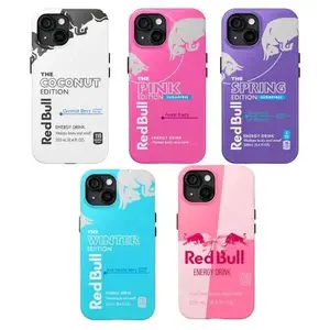 Red Bull energy drink can-shaped phone cases – the perfect beverage-themed gift, a must-have for fans! Shockproof and stylish, compatible with iPhone 17/16/15/14/13/12/11 Pro Max/Plus and Samsung Galaxy S23FE/22/23/24/25.