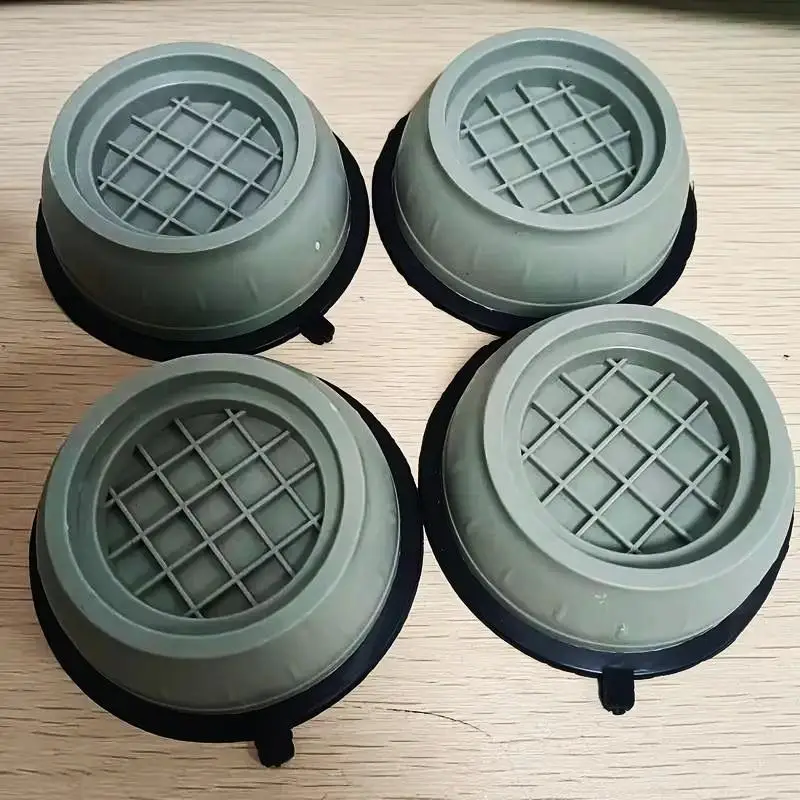 Washing Machine Anti Vibration Pad, Durable Anti Vibration Washer Pad, Noise Reduction Floor Protector for Washing Machine & Dryer， Household Applianc