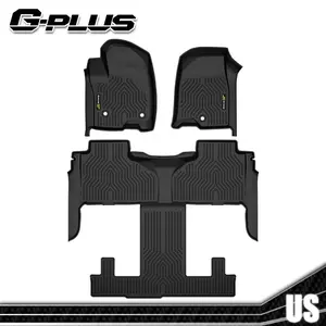 TPE Car Floor Mats Rubber Liners Fit for Tahoe Yukon 2021-2023,All Weather Floor Mats Rubber Liners,Waterproof Anti-slip Durable Floor Mats Upgraded Version