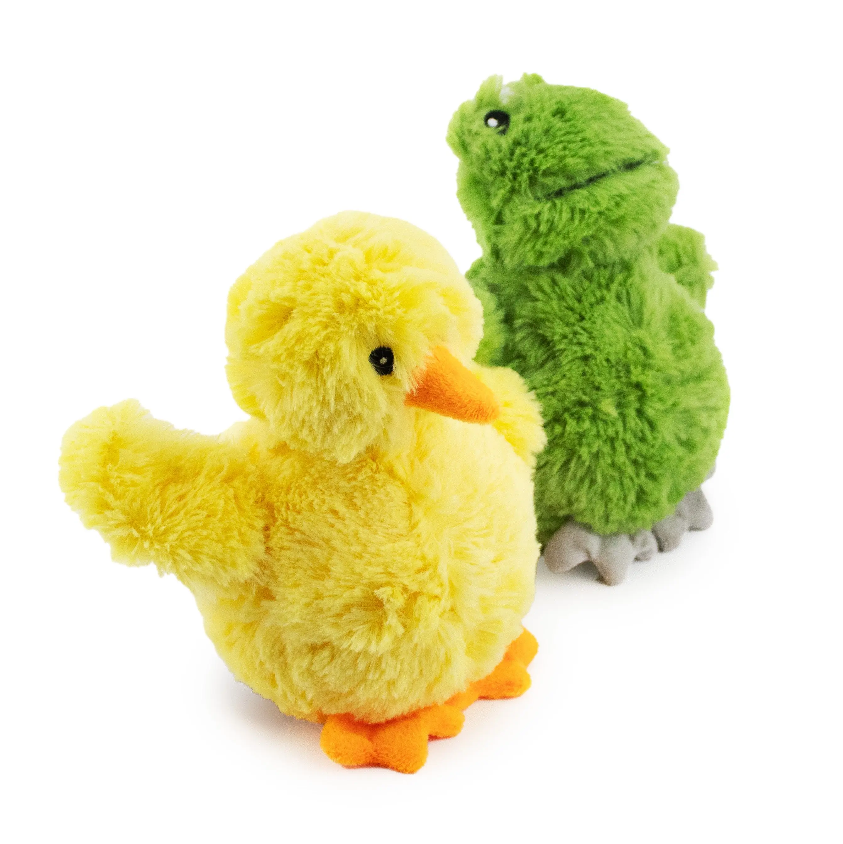 7" Quack & Leaping Frog w/ Squeaker Ball - 2 Pack