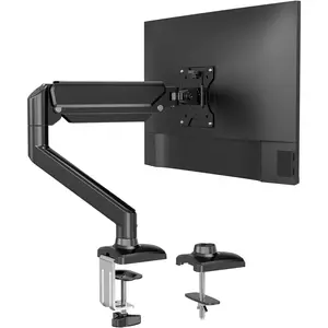 Single Monitor Desk Mount Full Motion Adjustable for 13" to 32" Monitor,Heavy Duty Gas Spring Monitor Arm Holds 4.4 to 19.8 lbs,Monitor Arm Single Set up Easily, Max VESA 100x100mm vase de