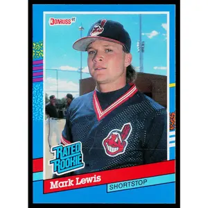 Mark Lewis 1991 Donruss #29c Cleveland Indians