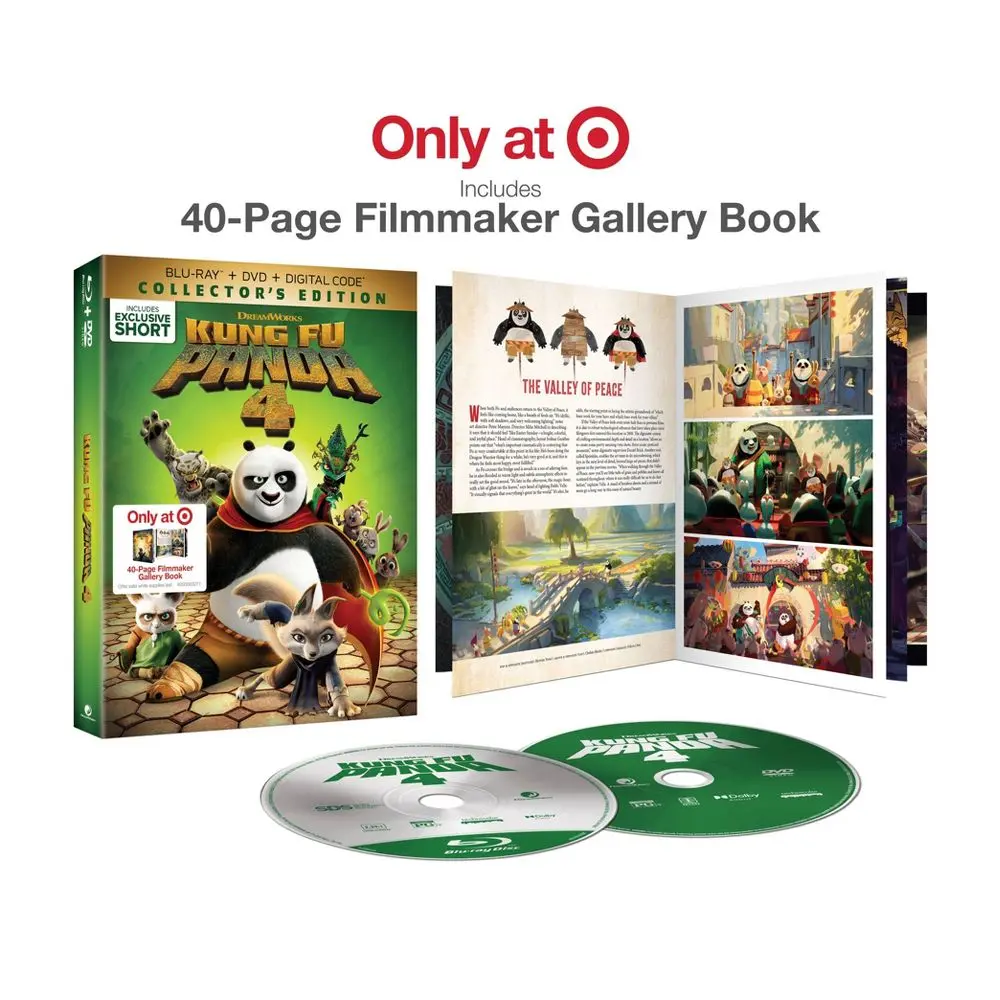 Kung Fu Panda Blu-ray-DVD-Digital Combo Pack