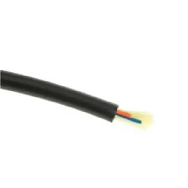 CableWholesale 10E3-202NH 1000 ft. 2 Fiber Indoor & Outdoor Fiber Optic Cable with Multimode, 62.5-125, Riser Rated & Spool - Black