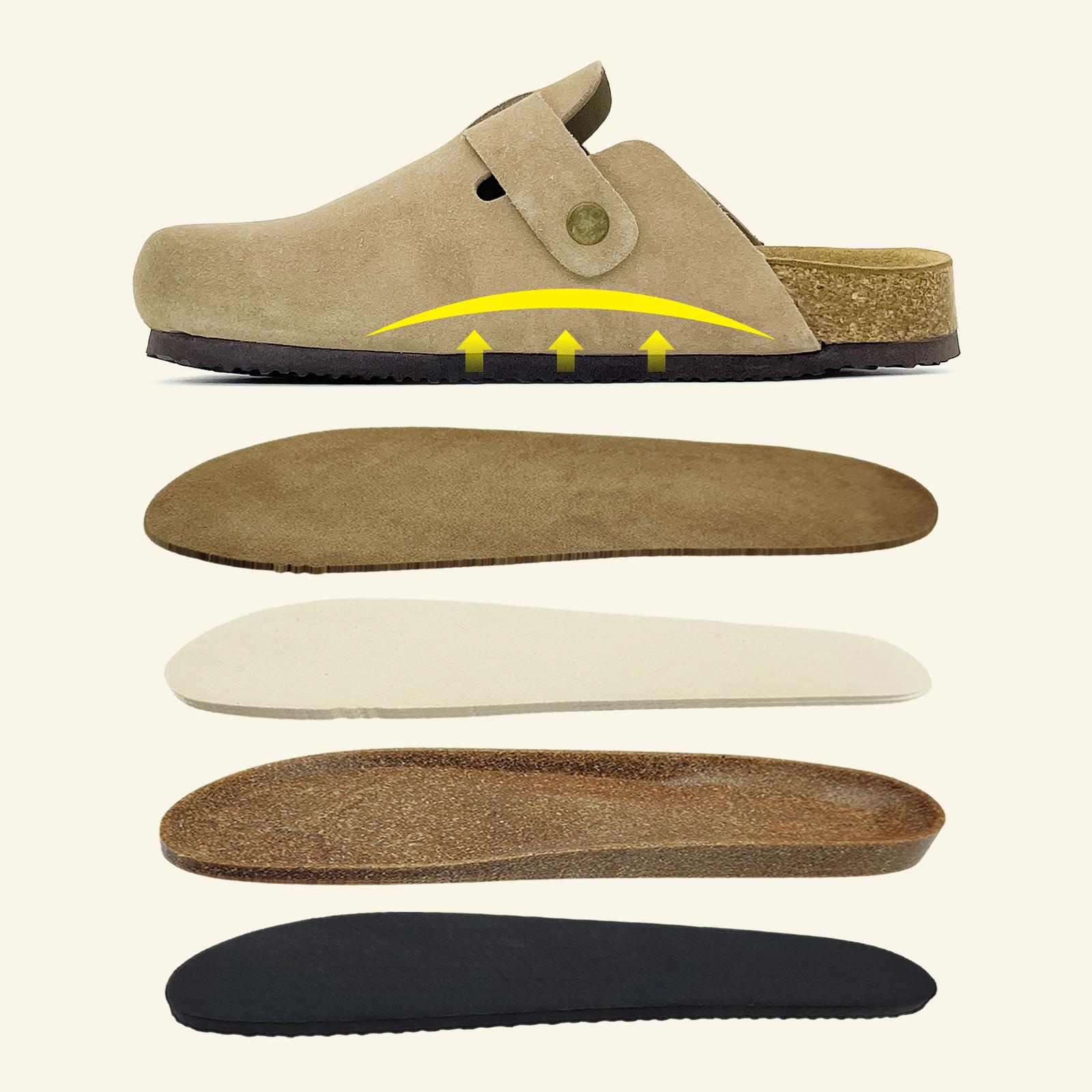 Kids' Premium Suede Clogs with Adjustable Shoes – Comfortable Retro Mules for Boys and Girls, Perfect for Casual Daily Wear & Outdoor Play