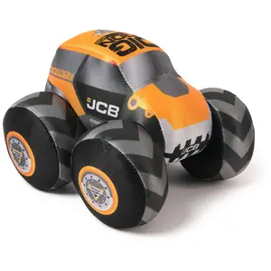JCB Digatron Plush Truck with Sound Effects, 7-Inch [2025]