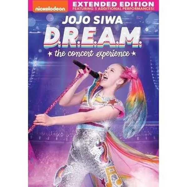 Used Book - Jojo Siwa: D.R.E.A.M. the Concert Performance, Includes DVD, English Language, Dream
