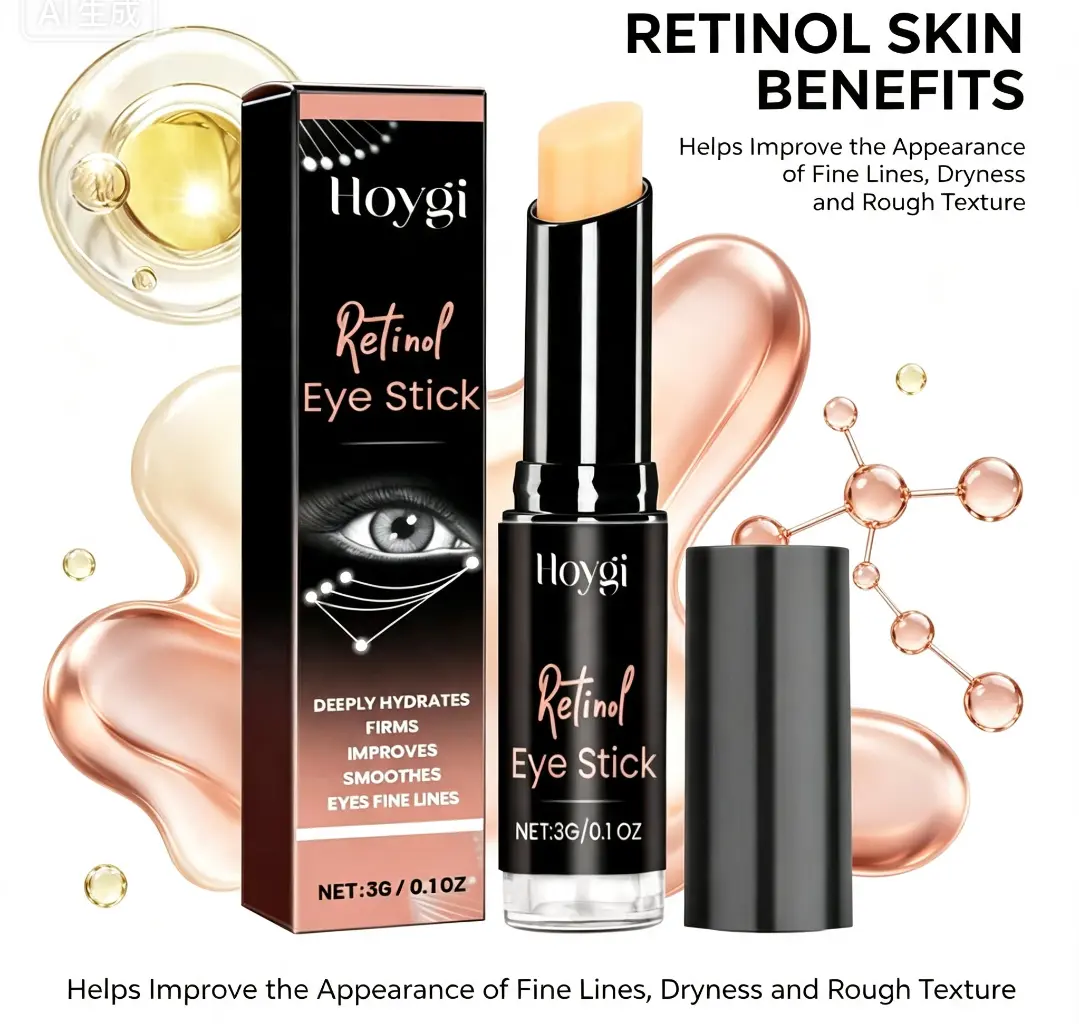 Retinol Anti-Aging Eye Cream Stick - Brightens and Tightens Eye Area Skin, Reduces Fine Lines and Dark Circles strong moisture care serum Hydrating Aging Eye Patch soothing fatigue