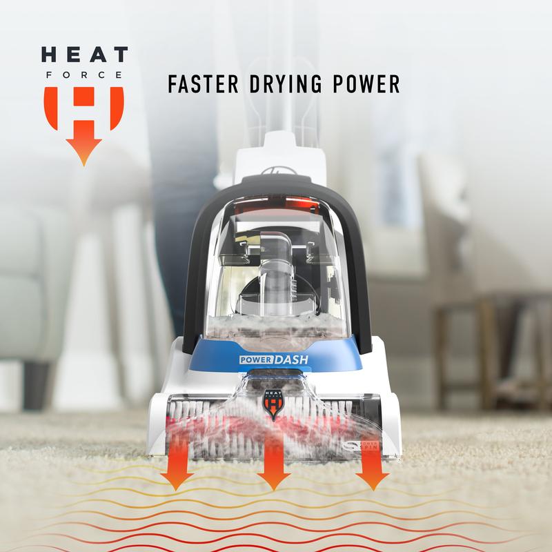 Hoover Powerdash Pet Compact Carpet Cleaner Machine for Small Spaces, Lightweight and Efficient Cleaning Solution for Carpets and Rugs, Model FH50710CN