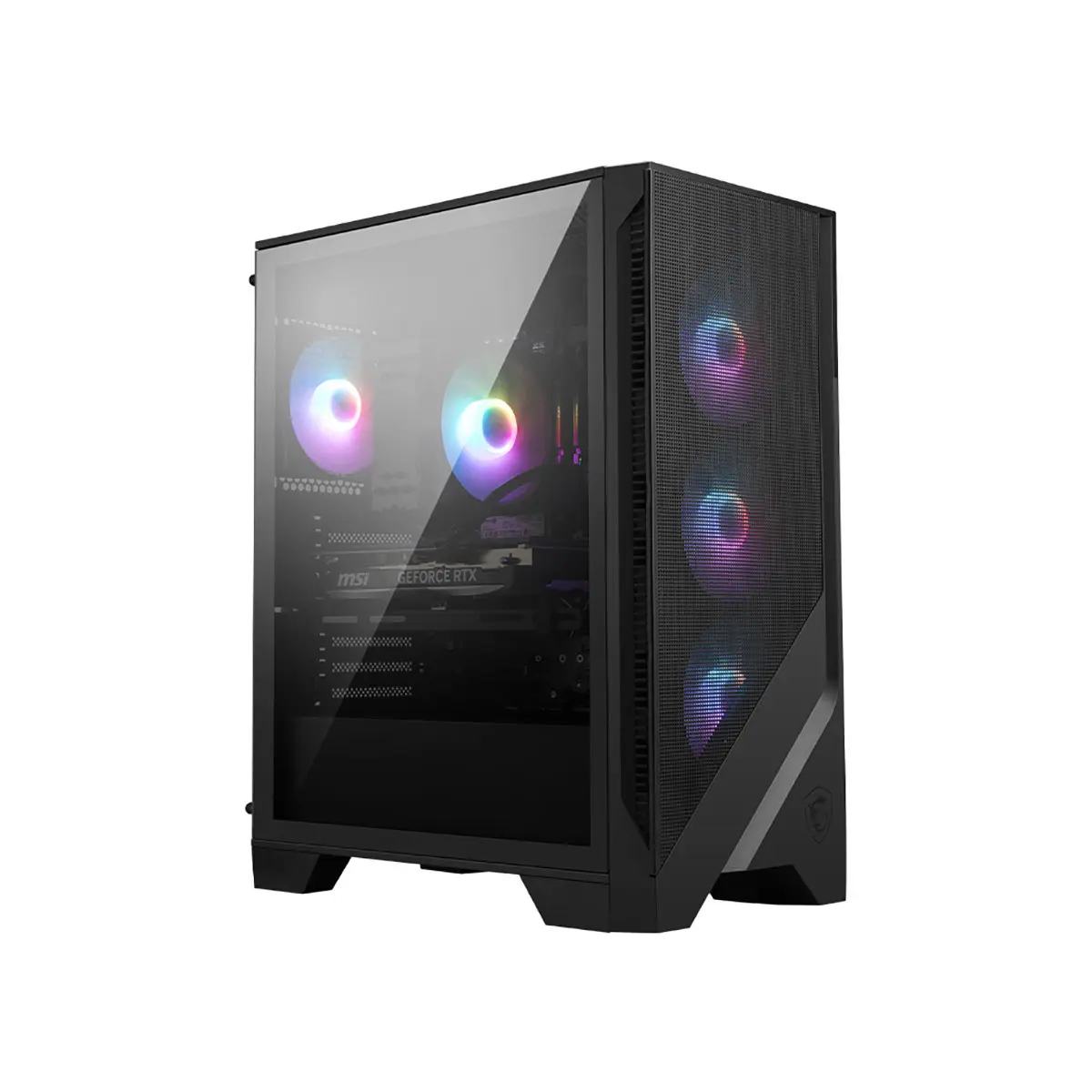 MSI Codex Z2 A8NVL-484US Gaming Desktop Computer, AMD Ryzen 7 8700F 4.1GHz, 16GB RAM, 2TB SSD, NVIDIA GeForce RTX 5060 8GB, Windows 11 Home, Black
