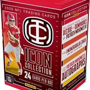 2025 Panini Authentically Mahomes Icon Collection Blaster Box- 24 Cards 1 Memorabilia Card