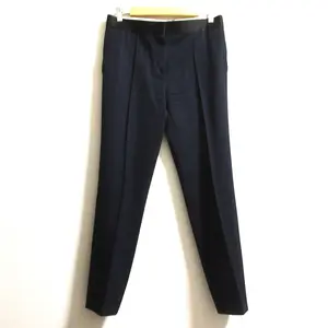 Pre-owned Celine Wool Small Leather Goods Silk Cashmere Trousers