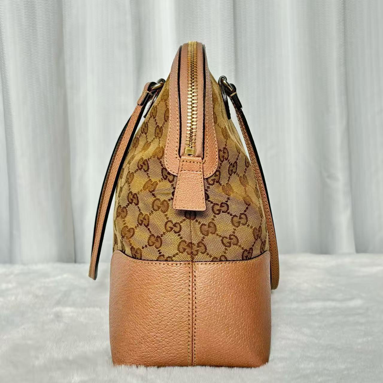 Pre-owned GUCCI GG Supreme Canvas Dome Tote Bag|20252437