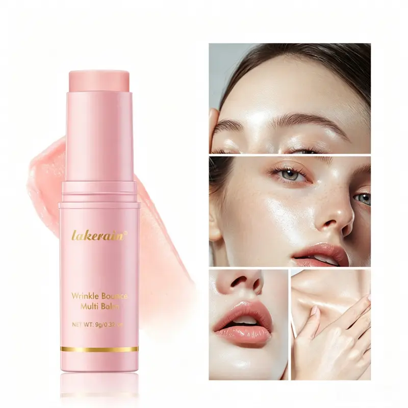 Wrinkle Bounce Multi Balm Stick Serum - Lightweight On-the-Go Moisture & Nourishing Dry Skin Rescue, Instant Dewy Silky Texture, Targets Fine Lines, Firms & Restores Eyes Lips Face, Compact Daily Skincare Essential