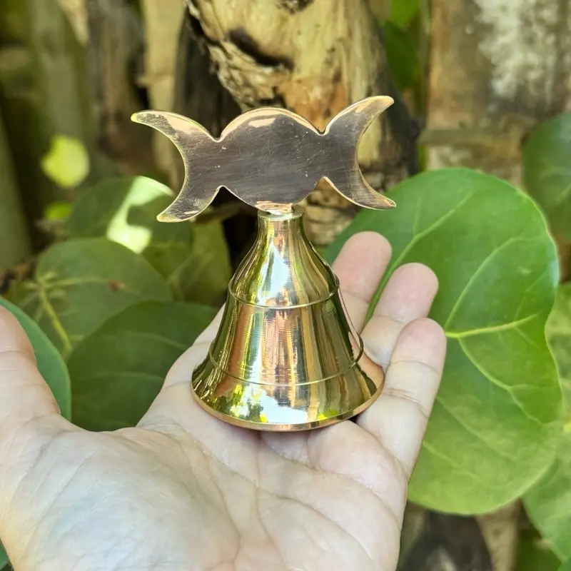 Triple Moon Brass Bell