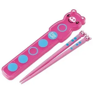 Japanese Bento Chopsticks with Case Piggy