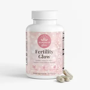 Fertility Glow - Women’s Wellness Dietary Supplement, 60 Capsules - Nourish & Glow Daily Support