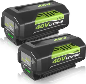 Upgrade 40V 7.5AH|6.0AH Lithium Battery for Ryobi Tools | OP4050/OP4060/OP4030 Compatible | Enhanced Runtime & Power