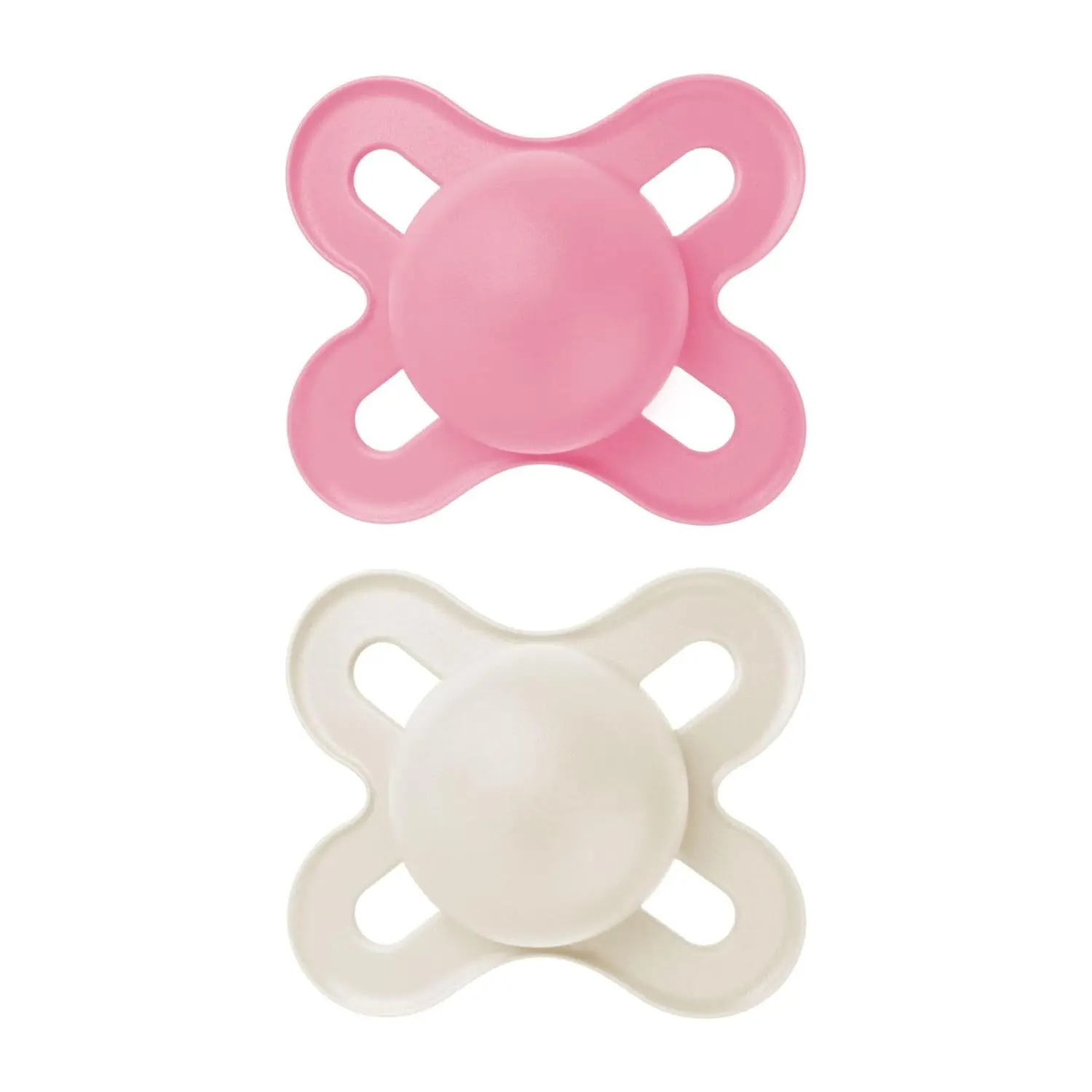 Fall Halloween Gift  Start Matte Newborn Baby Pacifier – Best for Breastfed Babies, Includes Sterilizer Case, Pack of 2, Perfect Baby Shower Gift