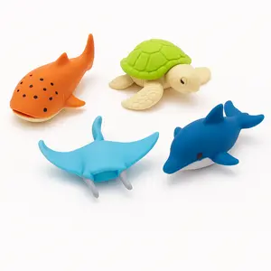 Sea Animal Erasers Mega Value Pack - 12 Count