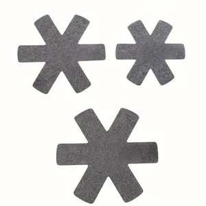 Felt Cross Shaped Placemat, 3 Counts/set Heat Resistant Placemat, Kitchen Tool Separator Pad, Tableware Accessories for Home Kitchen