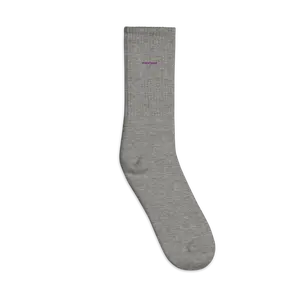 Vestments Embroidered Crew Socks