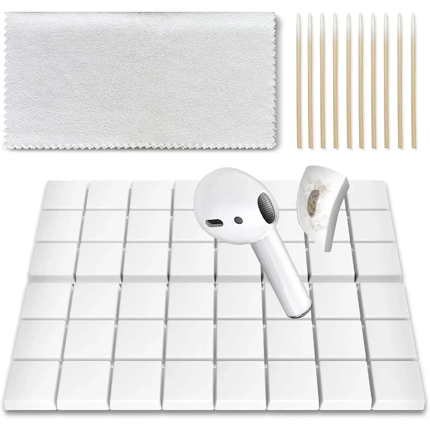 Cleaning Putty for Airpods, Phone Cleaning Kit, Remove Ear Wax&Dirt&Gunk from Device's Small Crevices, for AirPod Cleaner Kit for Airpods Charging Case/Headphones/Phone/Electronics